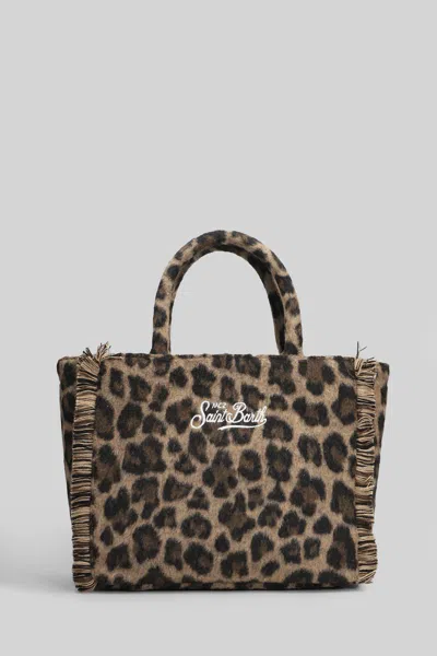Mc2 Saint Barth Vanity Mini Felt Tote In Multi