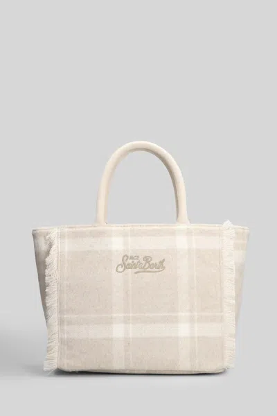 Mc2 Saint Barth Colette Felt Tote In Neutral