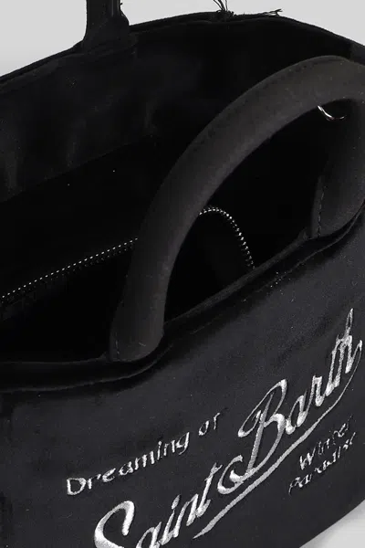 Mc2 Saint Barth Colette Felt Tote In Black