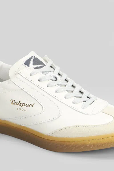 Valsport Olimpia Sneakers In White Leather In White