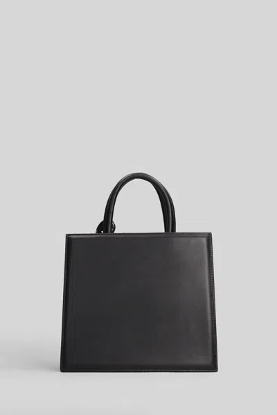 Mc2 Saint Barth Shop Bag Mini Tote In Black