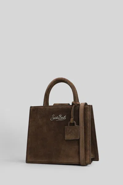 Mc2 Saint Barth Shop Bag Mini Tote In Brown