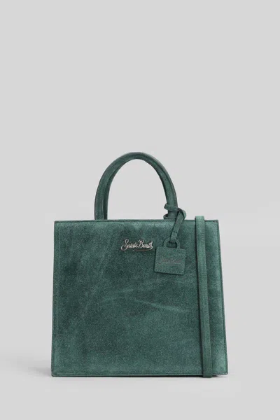 Mc2 Saint Barth Shop Bag Midi Tote In Green