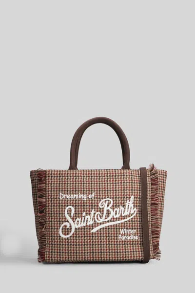 Mc2 Saint Barth Vanity Mini  Tote In Brown
