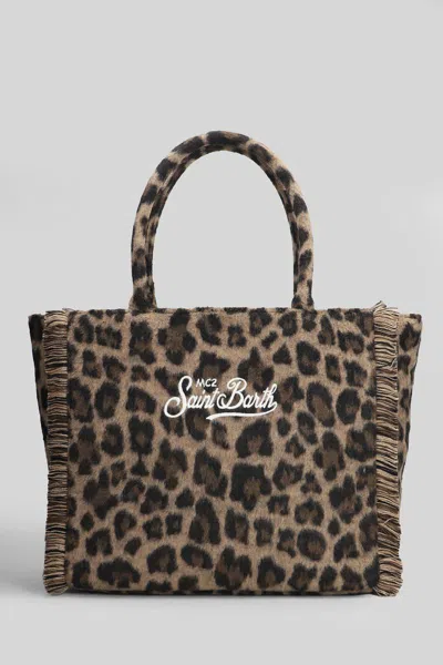 Mc2 Saint Barth Vanity Mini Felt Tote In Multi