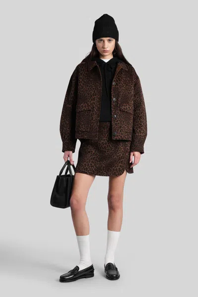 Mc2 Saint Barth Elide Wool Knitwear In Black Wool In Multi