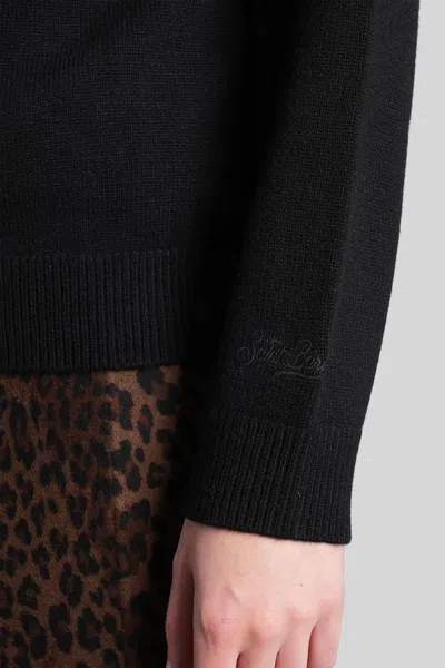 Mc2 Saint Barth Elide Wool Knitwear In Black Wool In Multi