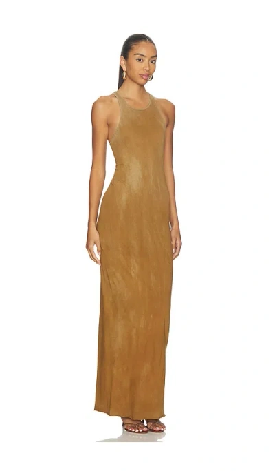Cotton Citizen Marbella Maxi Dress In Brown