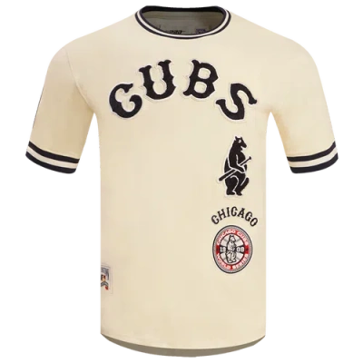 Pro Standard Mens  Cubs Retro Classic Dk Tee In Neutral