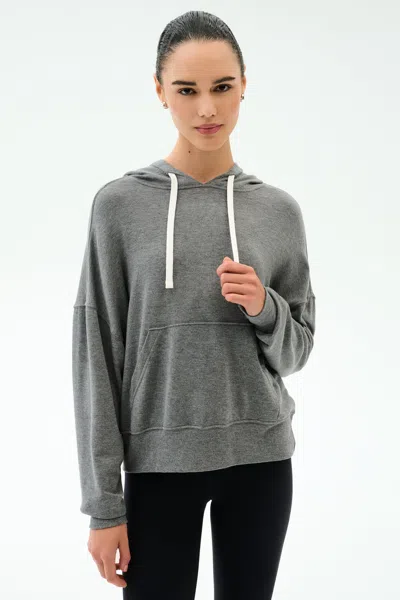 Splits59 Joey Long Sleeve Hoodie In Gray