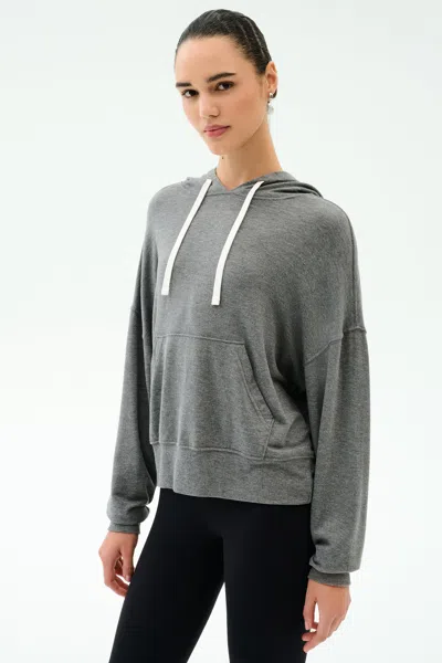 Splits59 Joey Long Sleeve Hoodie In Gray