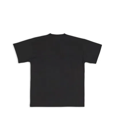 Balenciaga Women's Bb Paris Icon T-shirt Medium Fit In Black In Black