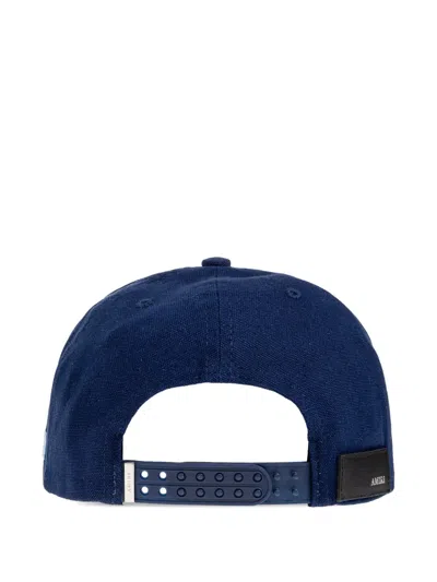 Amiri Embroidered Cap In Blue