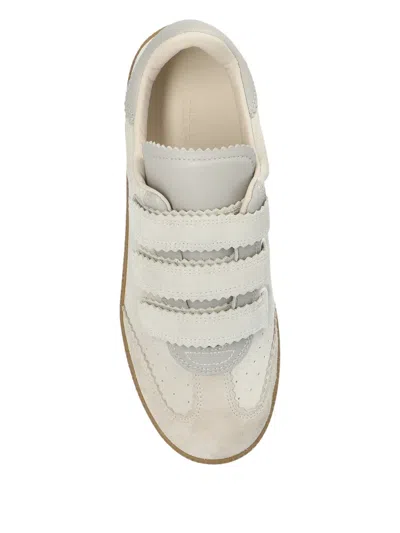 Isabel Marant Beth Mixed Leather Triple-grip Sneakers In Multi