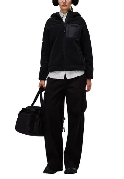 Napapijri Long-sleeved Sweatshirt In Black