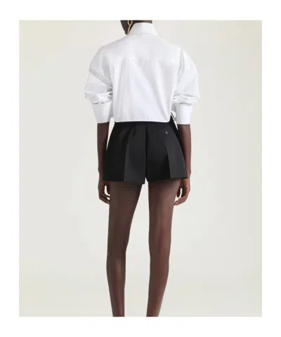 Givenchy Logo-embroidered Buttoned Shirt In White