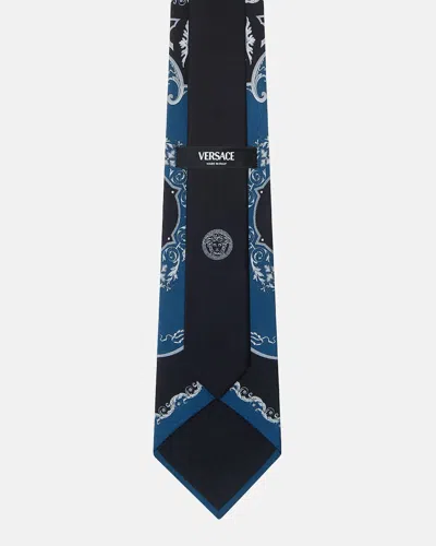 Versace Pattern-printed Tie In Multi