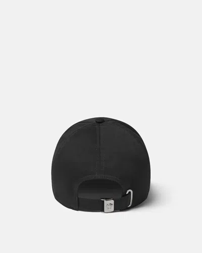 Versace Embellished Baseball Cap In Black