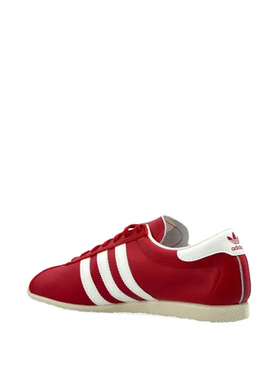 Adidas Originals Paris Stripes Lace-up Sneakers In Red