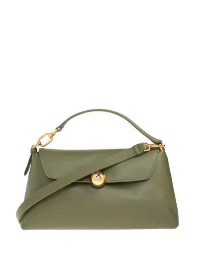 Furla Mini Sfera Green Tote Bag In Green