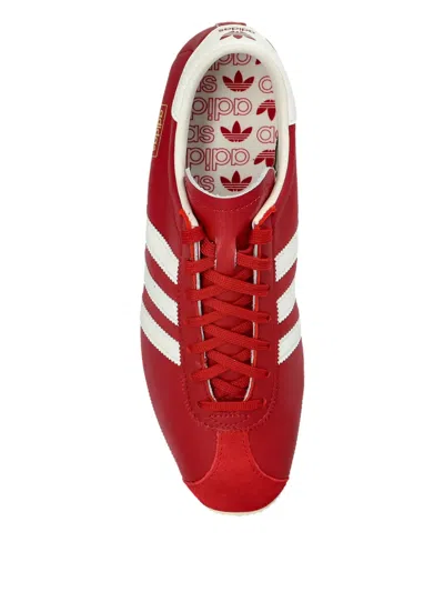 Adidas Originals Paris Stripes Lace-up Sneakers In Red