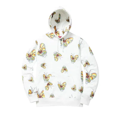 Pre-owned Supreme Gonz Butterfly Hooded Sweatshirt 'off White' | Cream | Men's Size S