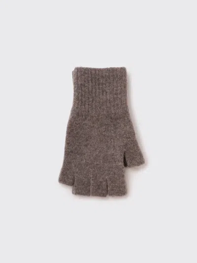 Margaret Howell Mhl. Cut Off Glove Lambswool In Neutral