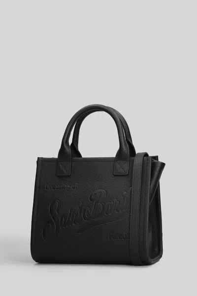 Mc2 Saint Barth Vanity Bag Midi Tote In Black