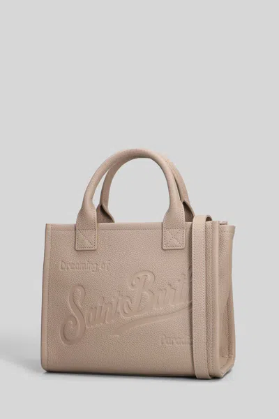 Mc2 Saint Barth Vanity Bag Midi Tote In Neutral