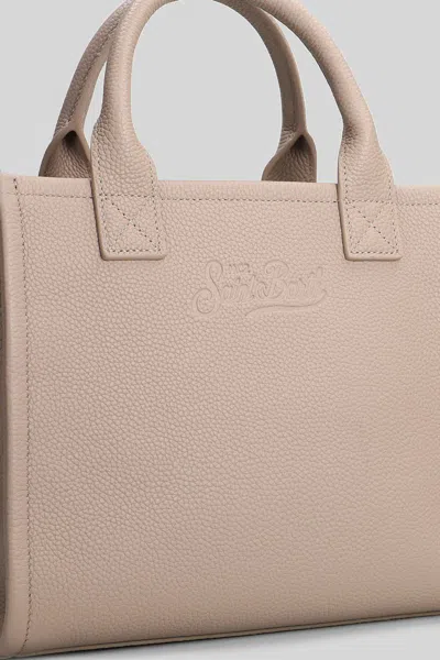 Mc2 Saint Barth Vanity Bag Midi Tote In Neutral
