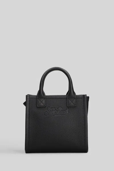Mc2 Saint Barth Vanity Bag Mini Tote In Black