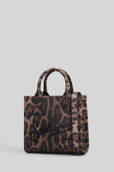 Mc2 Saint Barth Vanity Bag Mini Tote In Animal Print