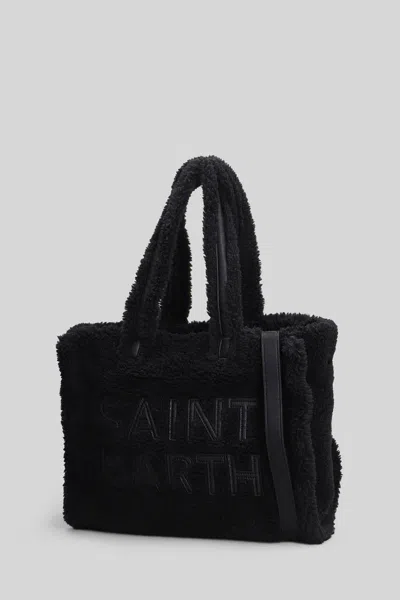 Mc2 Saint Barth Colette Teddy Tote In Black