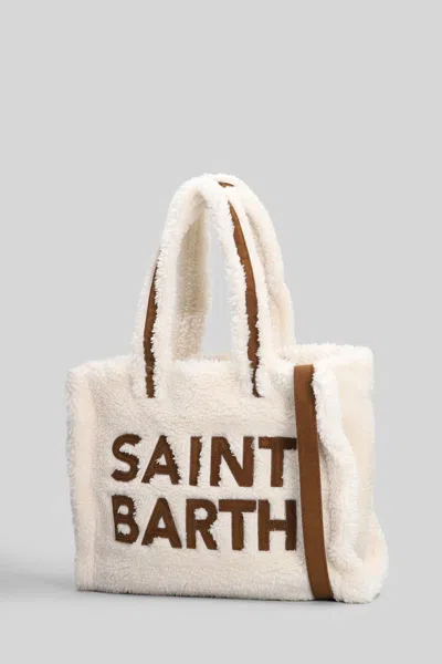Mc2 Saint Barth Colette Teddy Tote In Metallic