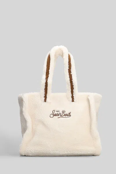Mc2 Saint Barth Colette Teddy Tote In Metallic