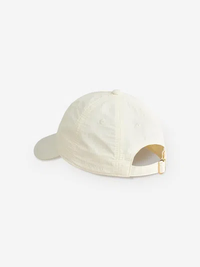 Mini Rodini Kids E.t. Embroidered Pocket Cap In White
