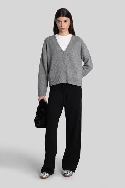 Mc2 Saint Barth Cambon Wool Pants In Black Wool In Black