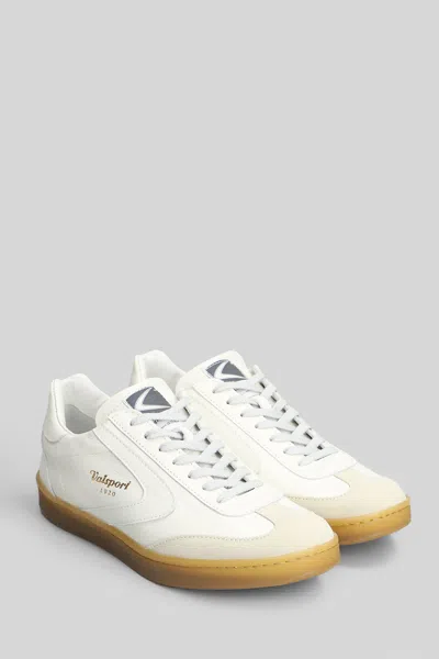 Valsport Olimpia Sneakers In White Leather In White