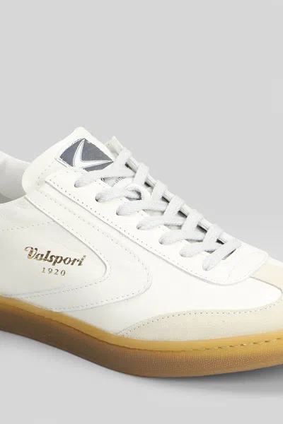 Valsport Olimpia Sneakers In White Leather In White