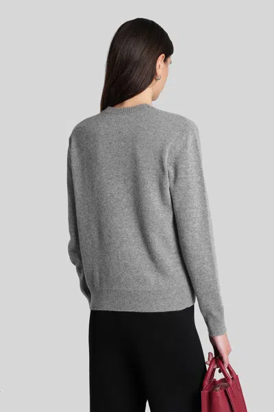 Mc2 Saint Barth New Queen Knitwear In Grey Cotton In Gray