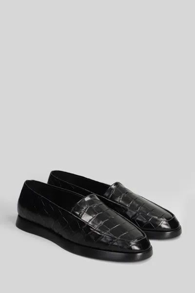 Fear Of God Loafer Loafers In Black Leather In Black