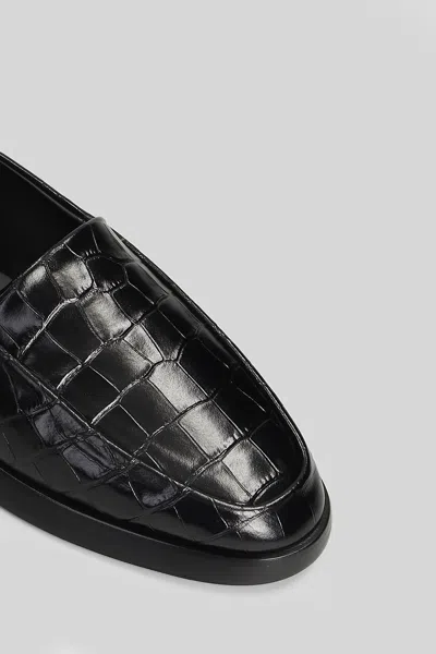 Fear Of God Loafer Loafers In Black Leather In Black