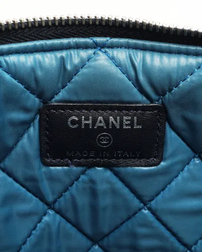 Pre-owned Chanel Nylon Pouch In Multi