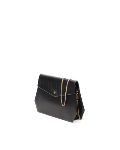 Dior Christian  Vintage Envelope Chain Bag In Black