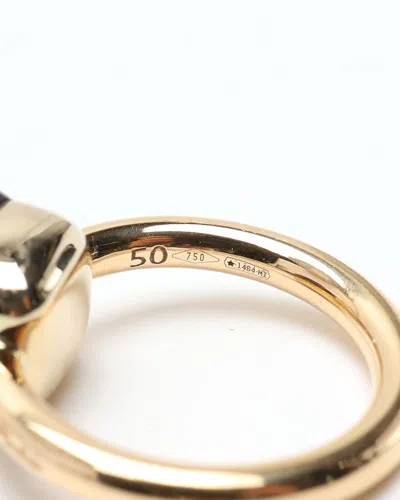 Pomellato Mixed Gold And Amethyst Nudo Classic Ring In Purple