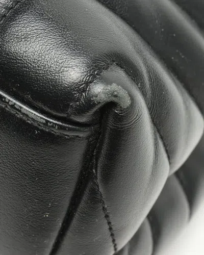 Saint Laurent Medium Loulou Bag In Black