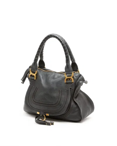 Chloé Medium Marcie Bag In Black
