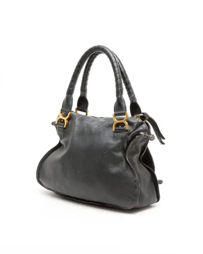 Chloé Medium Marcie Bag In Black