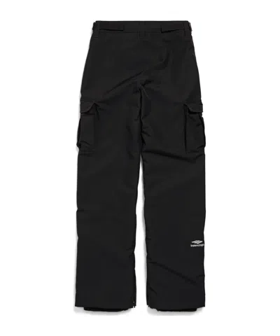 Balenciaga 3b Sports Icon Ski Cargo Casual Pants In Black