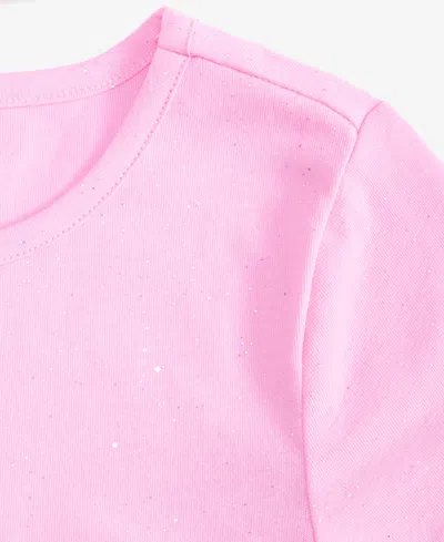 Epic Threads Girls 5-20 Sparkle Short-sleeve Dress, Macy's Exclusive In Pink